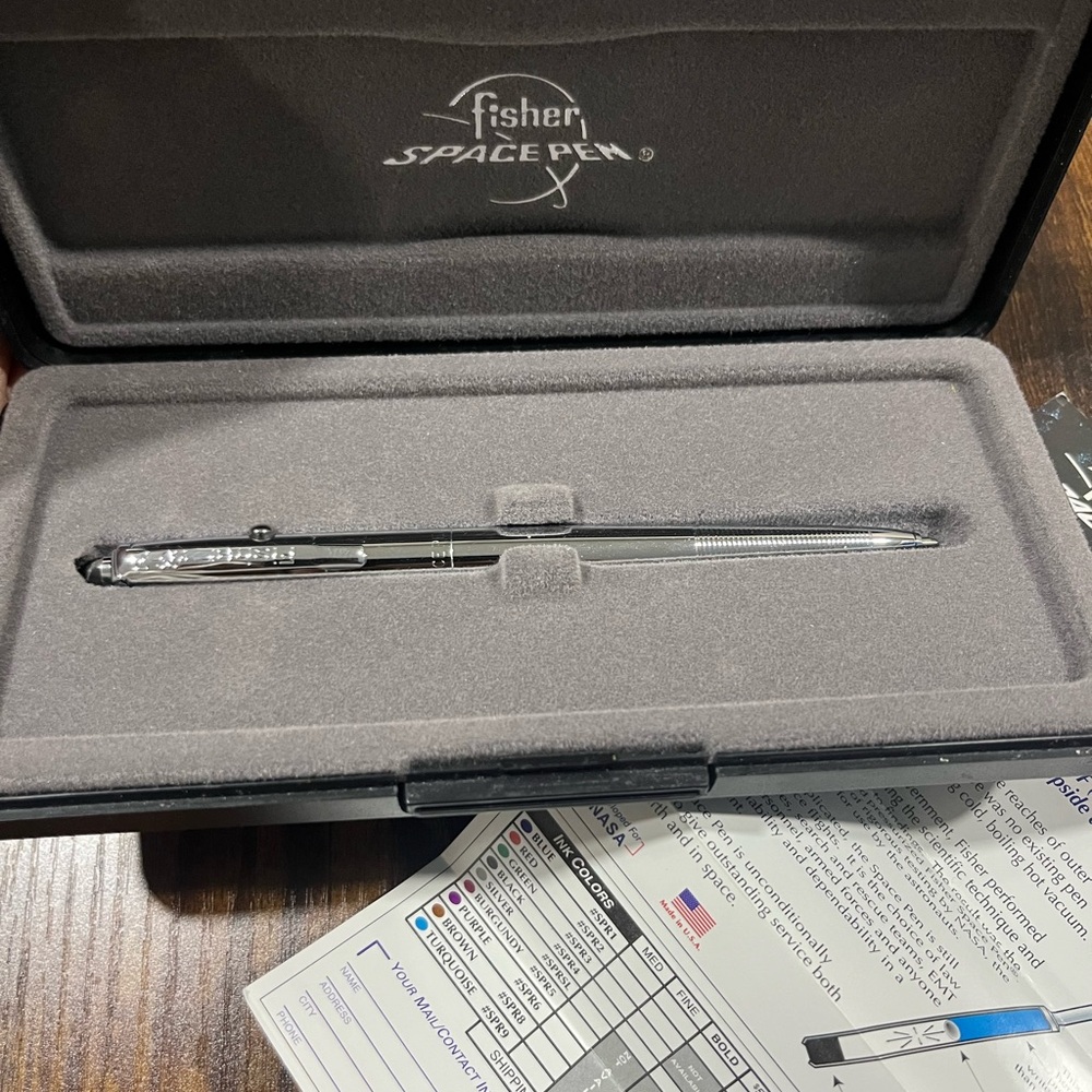Space Pen Chrome Ballpoint Pen